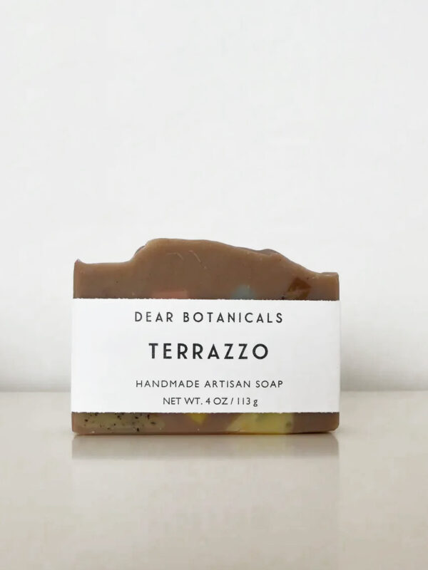 Terrazzo handmade artisan soap